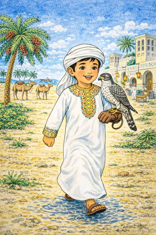 Arabian Folk Storybook Generator