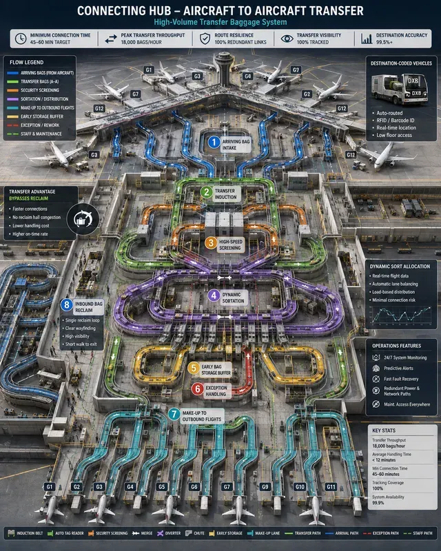 Airport Baggage Handling Flows