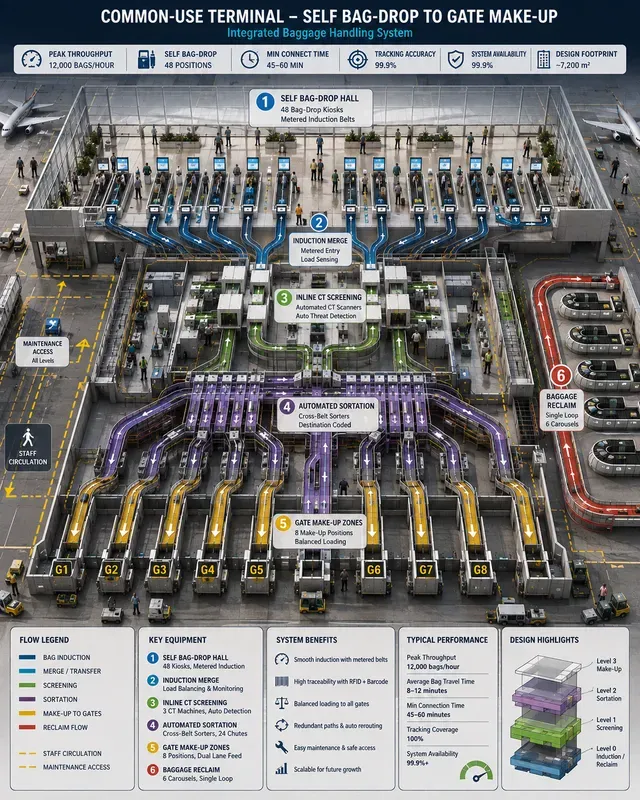 Airport Baggage Handling Flows