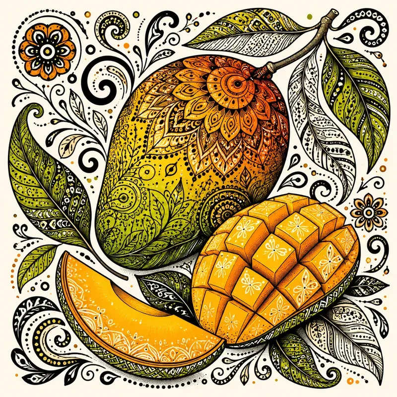 Zentangle Fruit Art Packs
