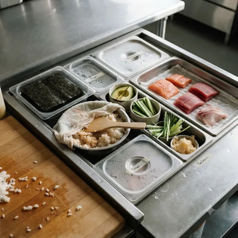 Chef Mise En Place Texture Photo Systems