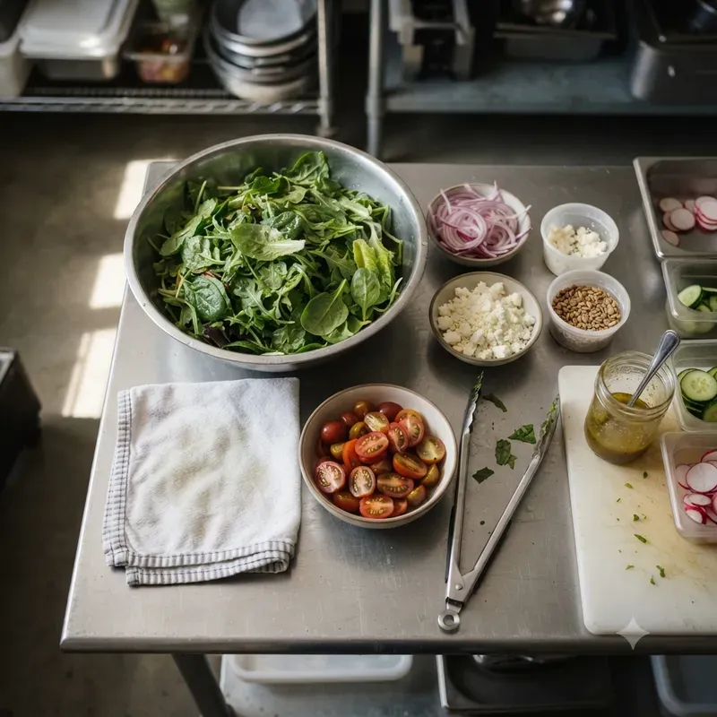 Chef Mise En Place Texture Photo Systems