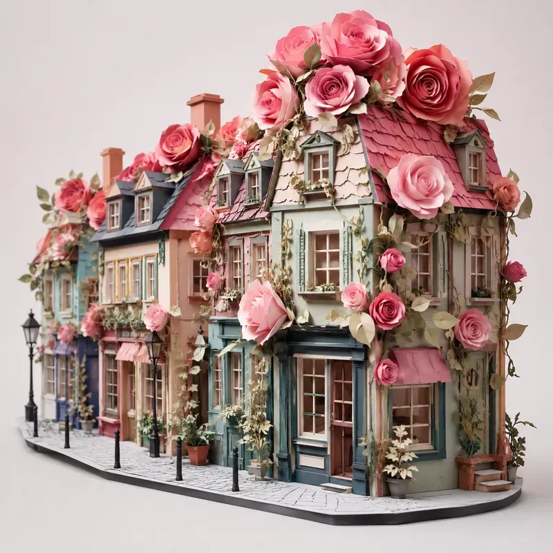 Paper Bloom Cities
