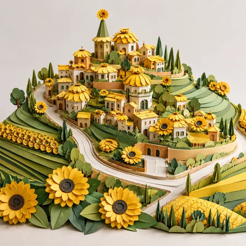 Paper Bloom Cities