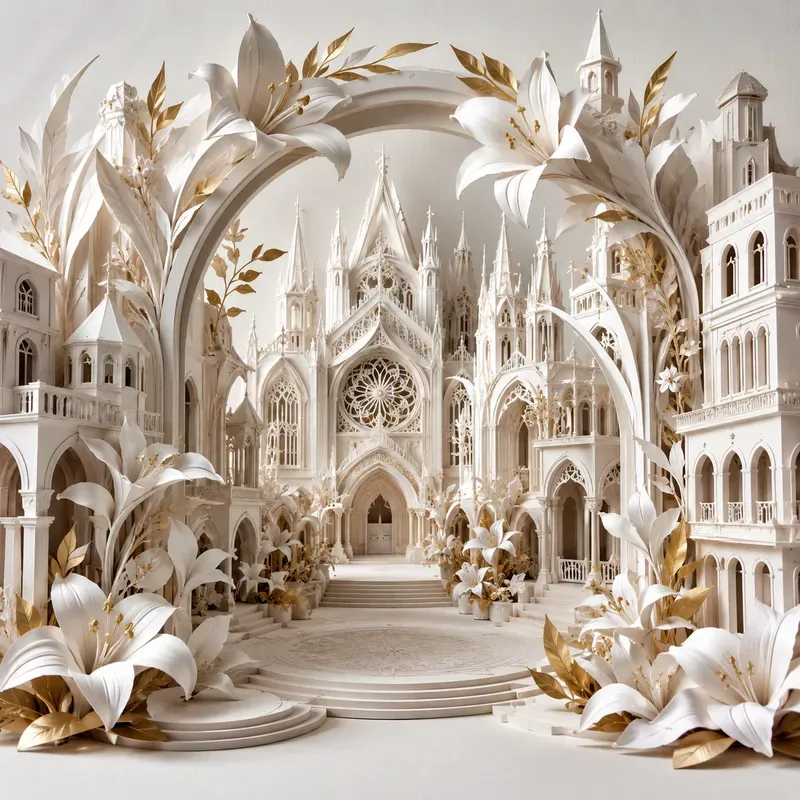Paper Bloom Cities