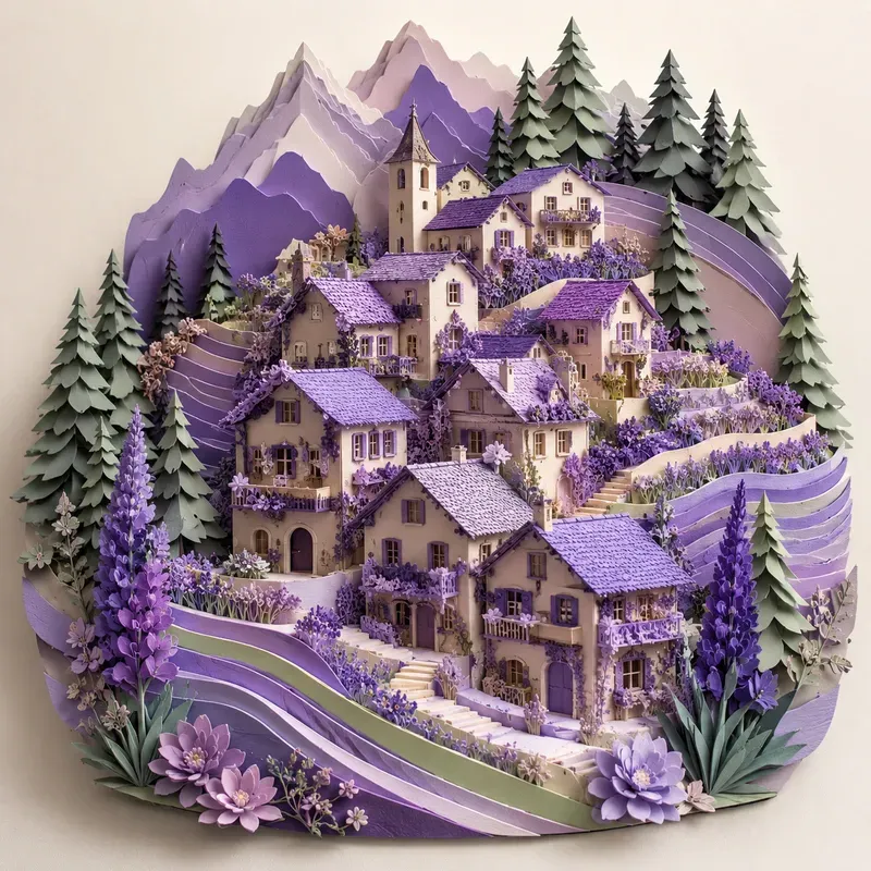 Paper Bloom Cities