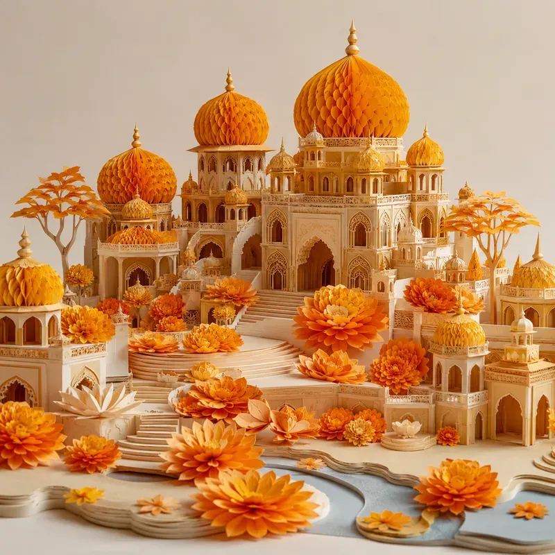 Paper Bloom Cities