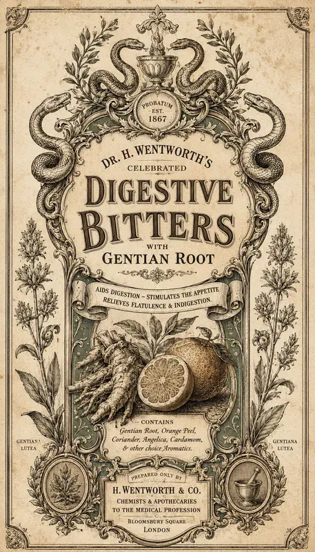 Victorian Botanical Label Engravings