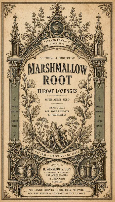 Victorian Botanical Label Engravings