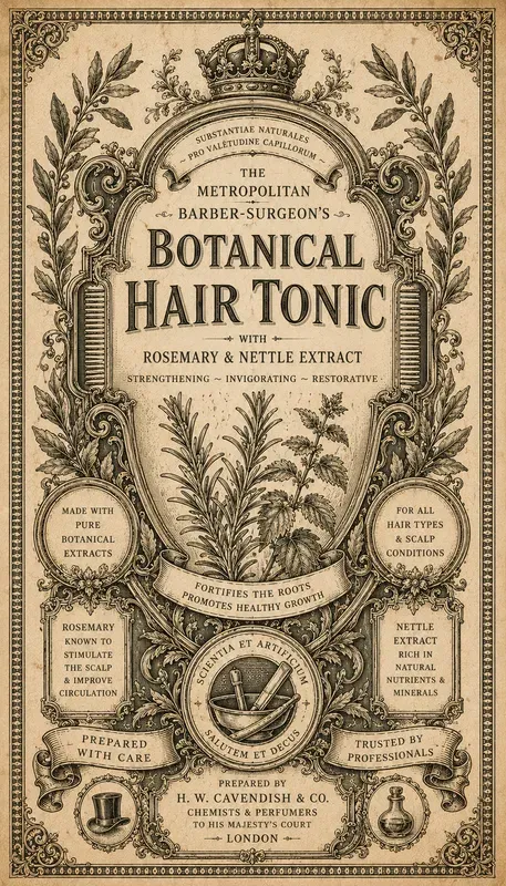 Victorian Botanical Label Engravings