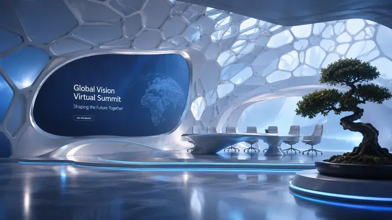 Elite Parametric Office Virtual Backdrops