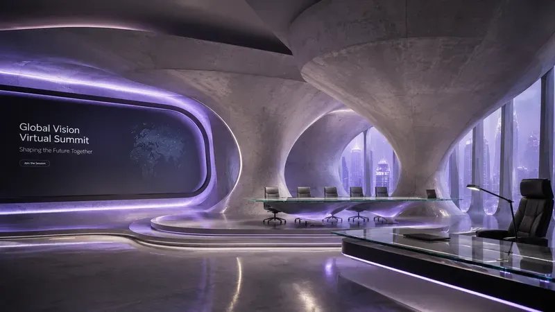 Elite Parametric Office Virtual Backdrops