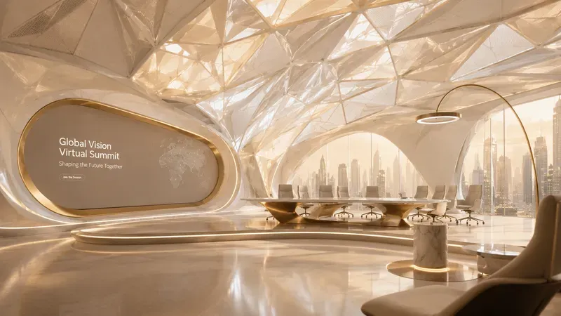 Elite Parametric Office Virtual Backdrops