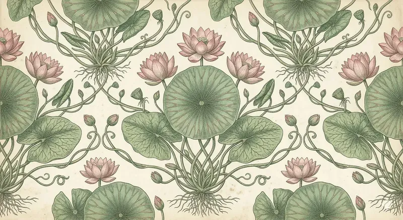 Victorian Botanical Pattern Generator