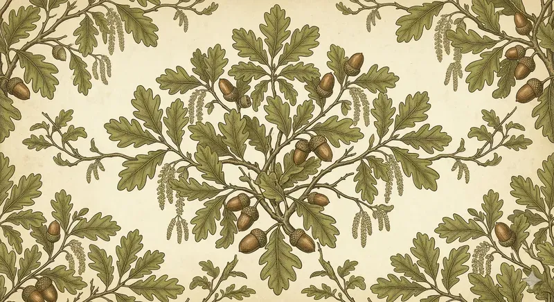 Victorian Botanical Pattern Generator