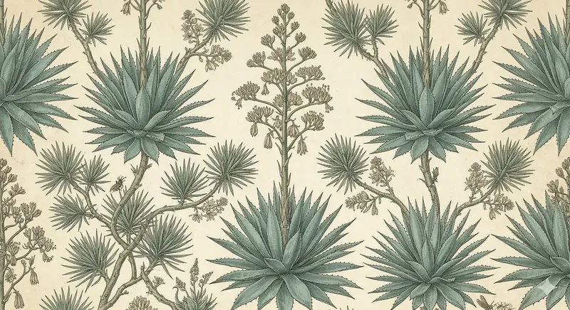 Victorian Botanical Pattern Generator