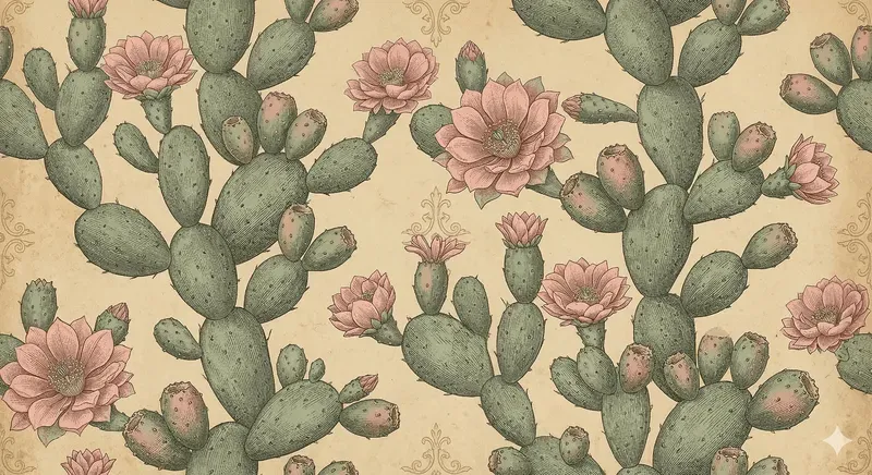 Victorian Botanical Pattern Generator