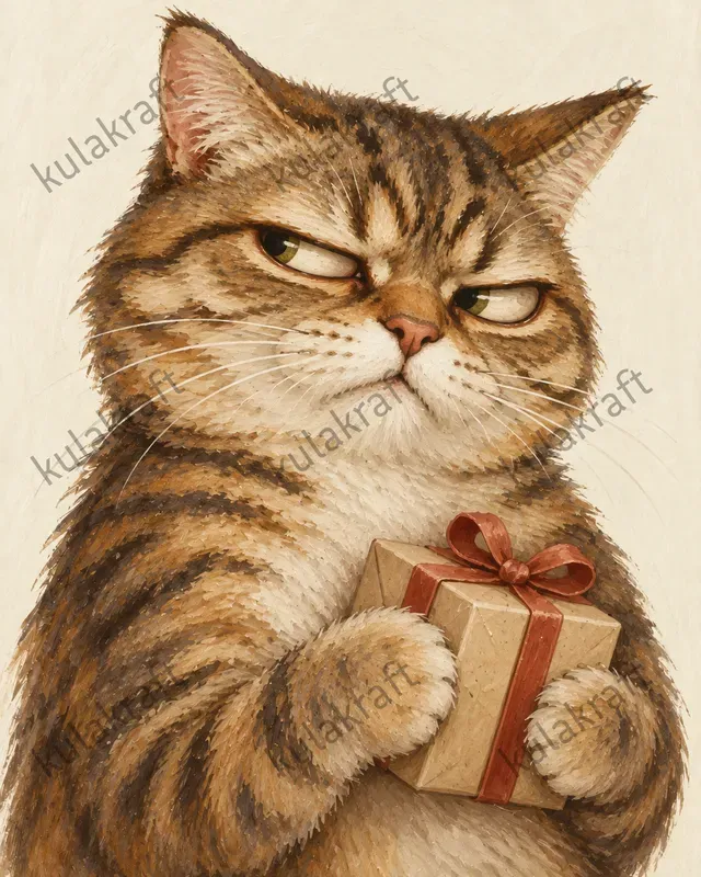 Funny Animal Mood Portrait Posters