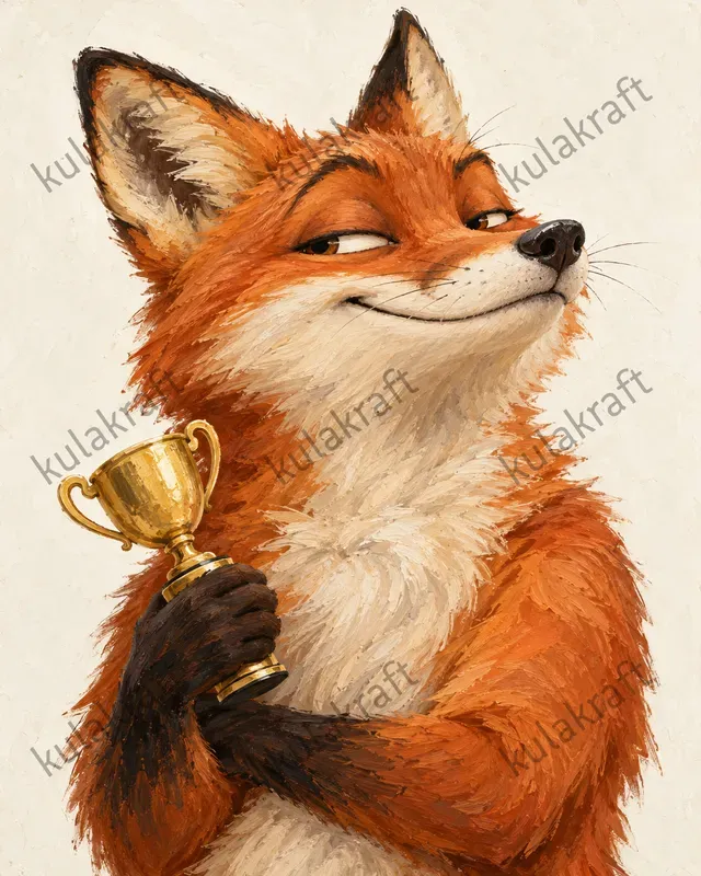 Funny Animal Mood Portrait Posters