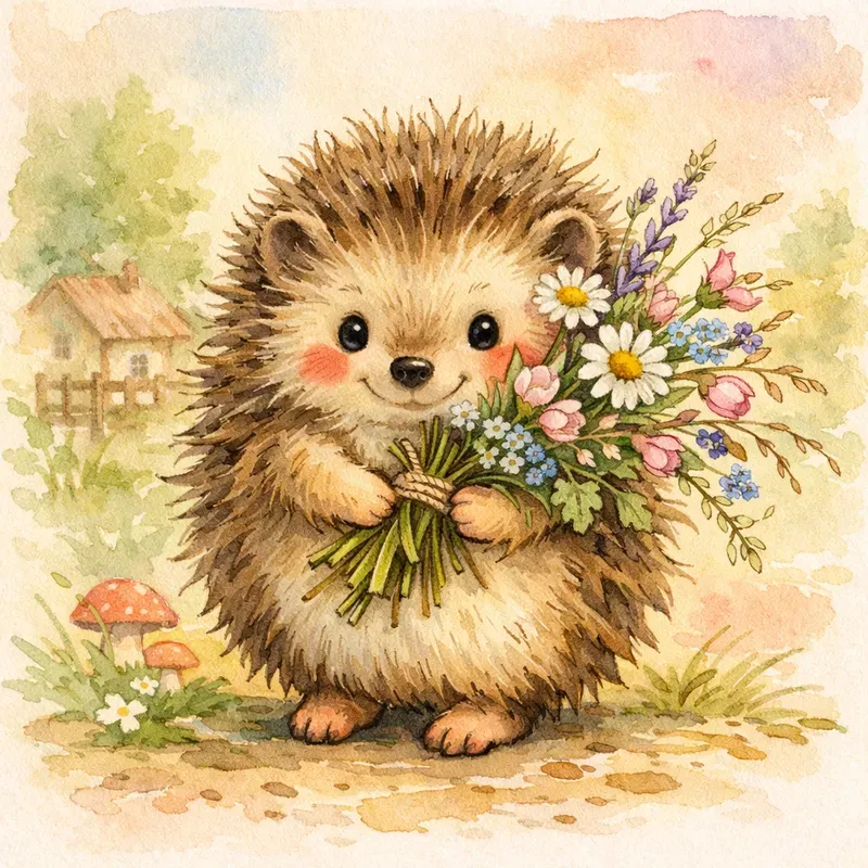 Whimsical Storybook Animal Illustrations