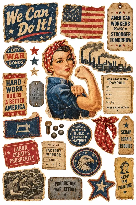 Vintage American Labor Ephemera