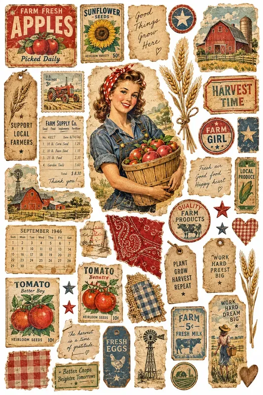 Vintage American Labor Ephemera