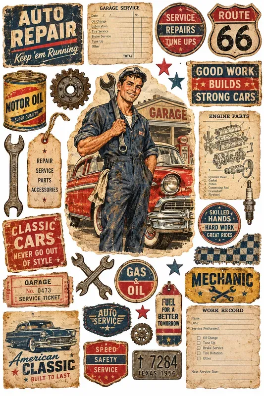 Vintage American Labor Ephemera