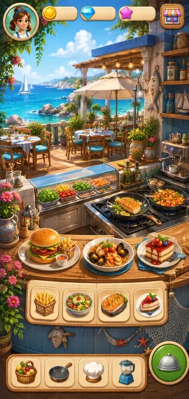 Casual Mobile Game UIs