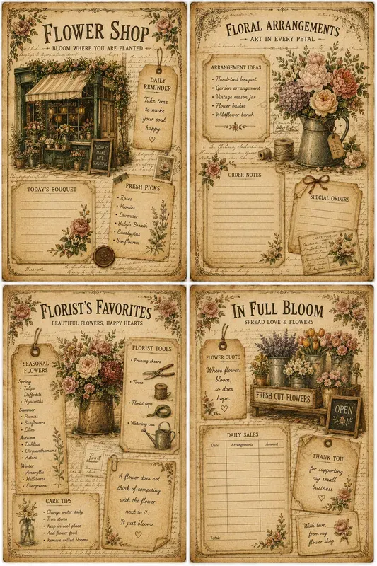 Vintage Theme Ephemera