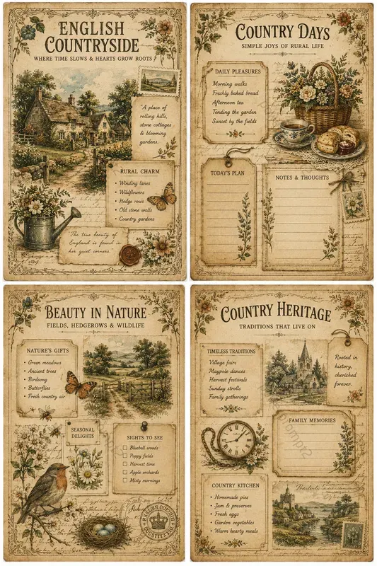 Vintage Theme Ephemera