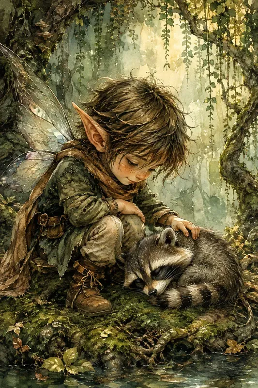 Whimsical Forest Fairy Encounters