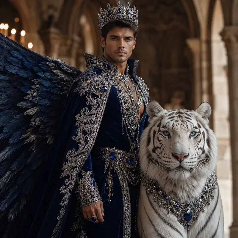 Regal Winged Guardians