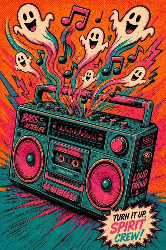 Vibrant Cartoonish Pop Art