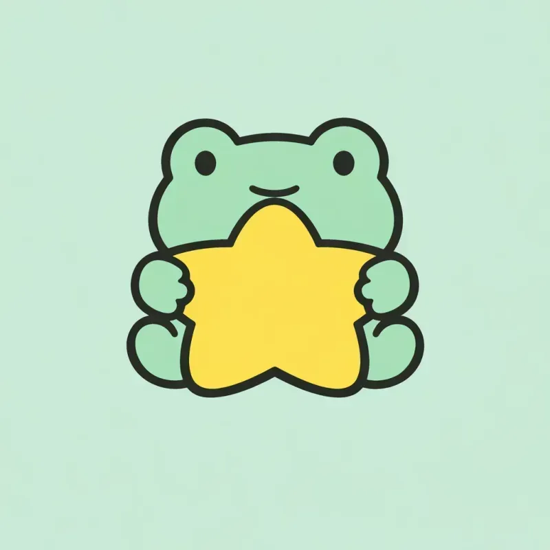 Cute Minimal Animal Doodles