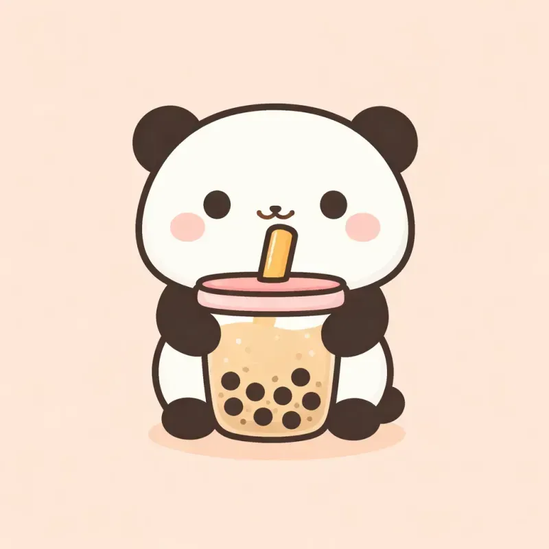 Cute Minimal Animal Doodles