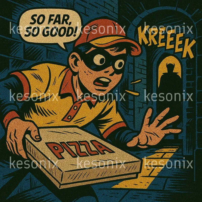 Classic Comic Book Action Scenes