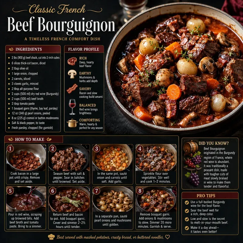 Culinary Recipe Infographic Pros