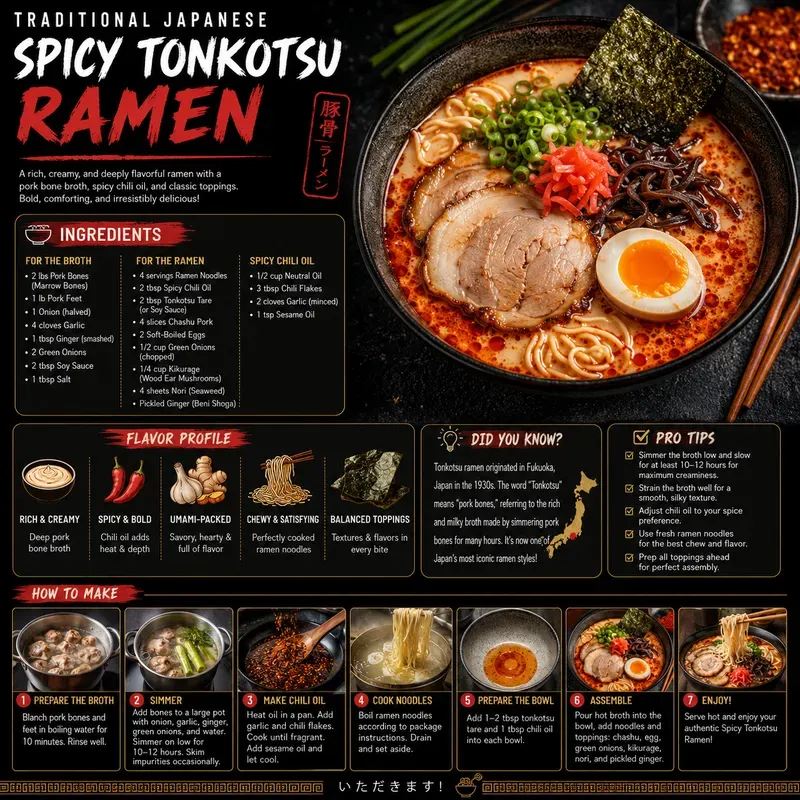 Culinary Recipe Infographic Pros