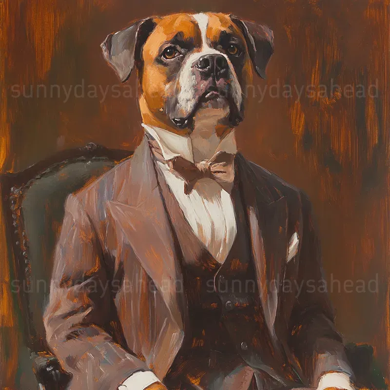 Aristocratic Dog Portraits