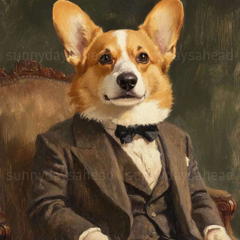 Aristocratic Dog Portraits