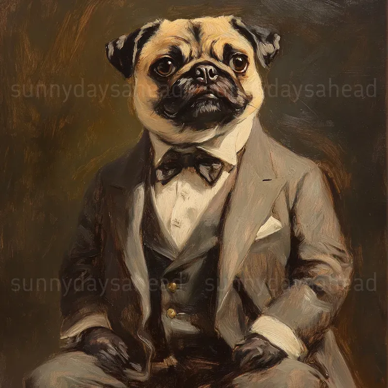 Aristocratic Dog Portraits