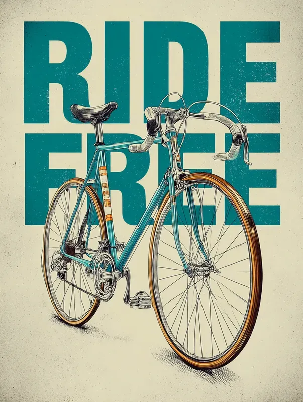 Retro Posters With Vintage Transports