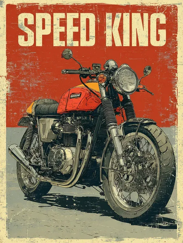 Retro Posters With Vintage Transports