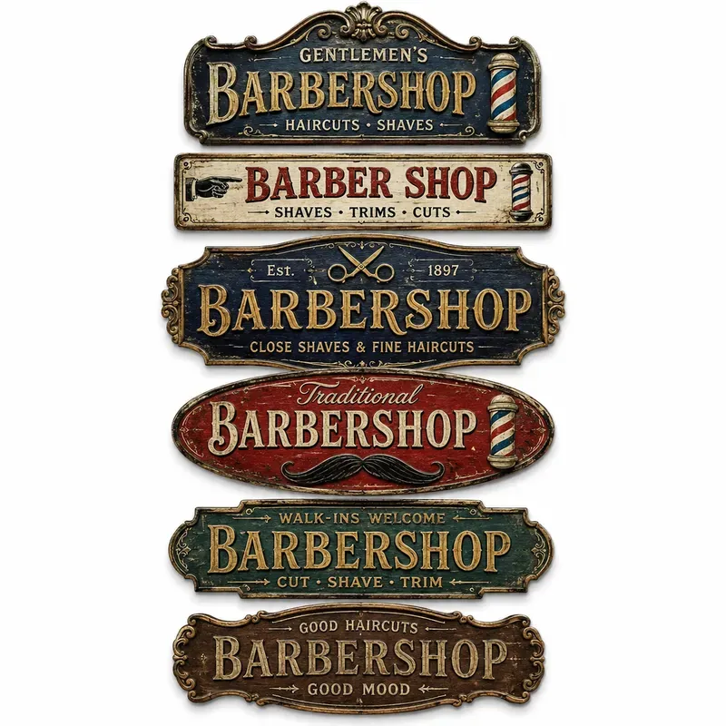 Vintage Ornate Signboard Collections