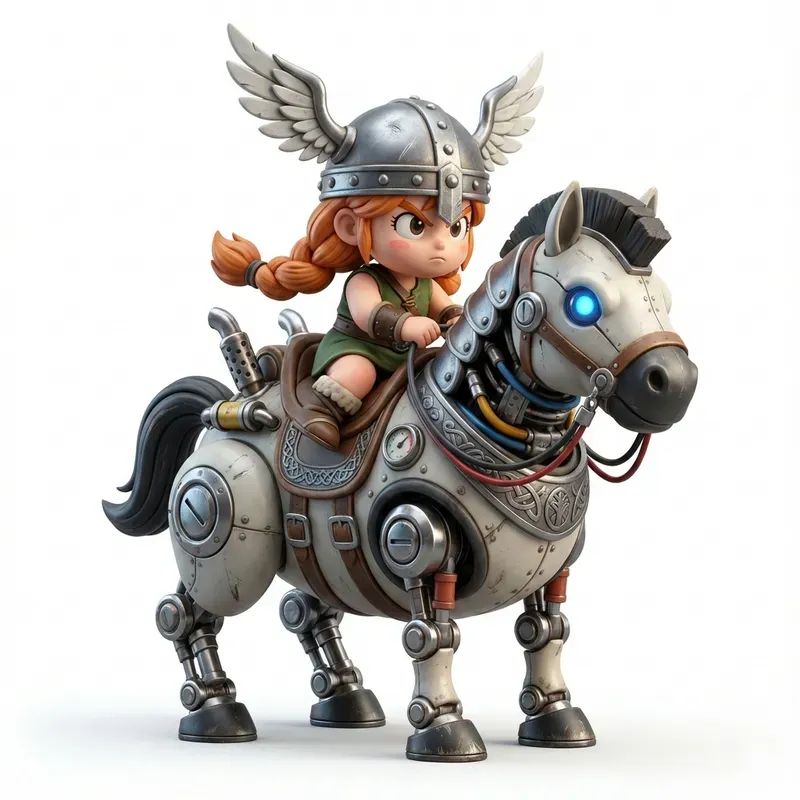 3D Digital Sculpture Toys