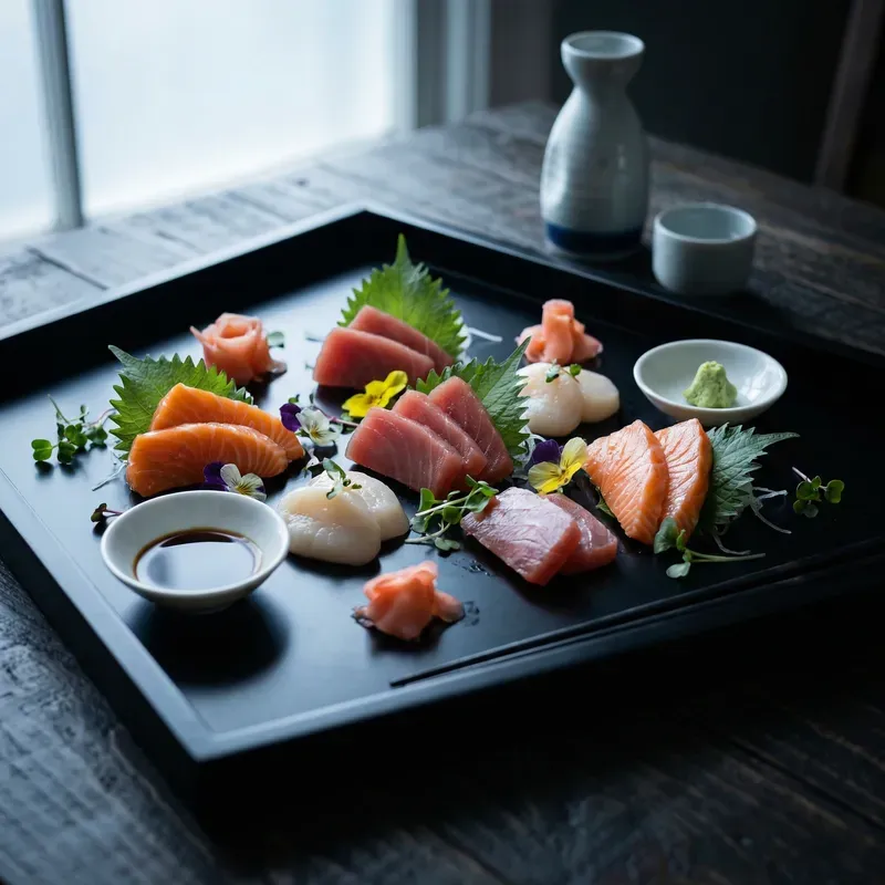 Cinematic Sushi Japanese Cuisines