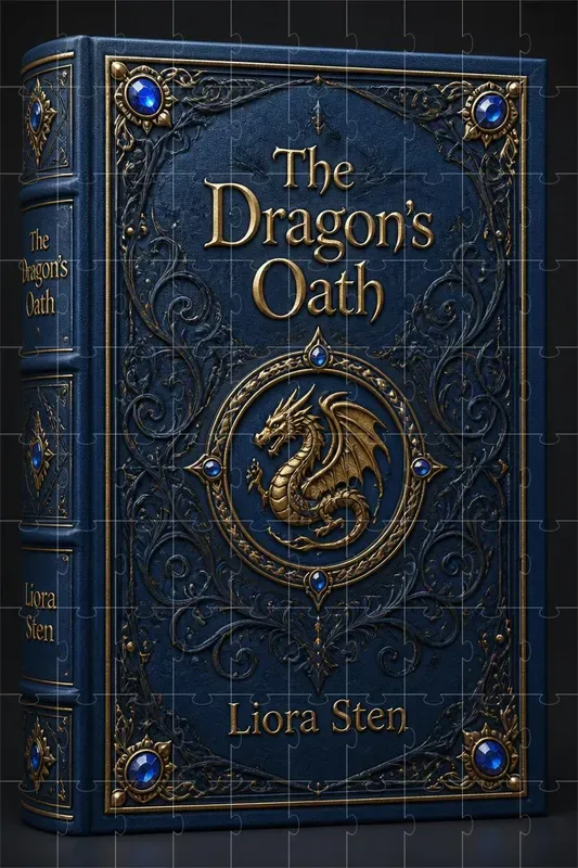 Ornate Fantasy Hardcover Book Designs Ai