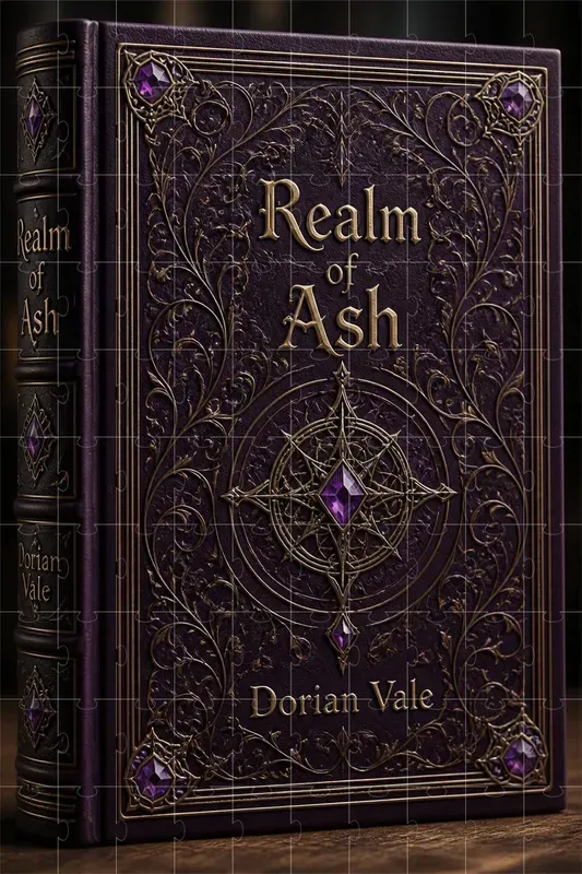 Ornate Fantasy Hardcover Book Designs Ai