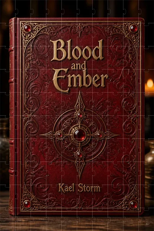 Ornate Fantasy Hardcover Book Designs Ai