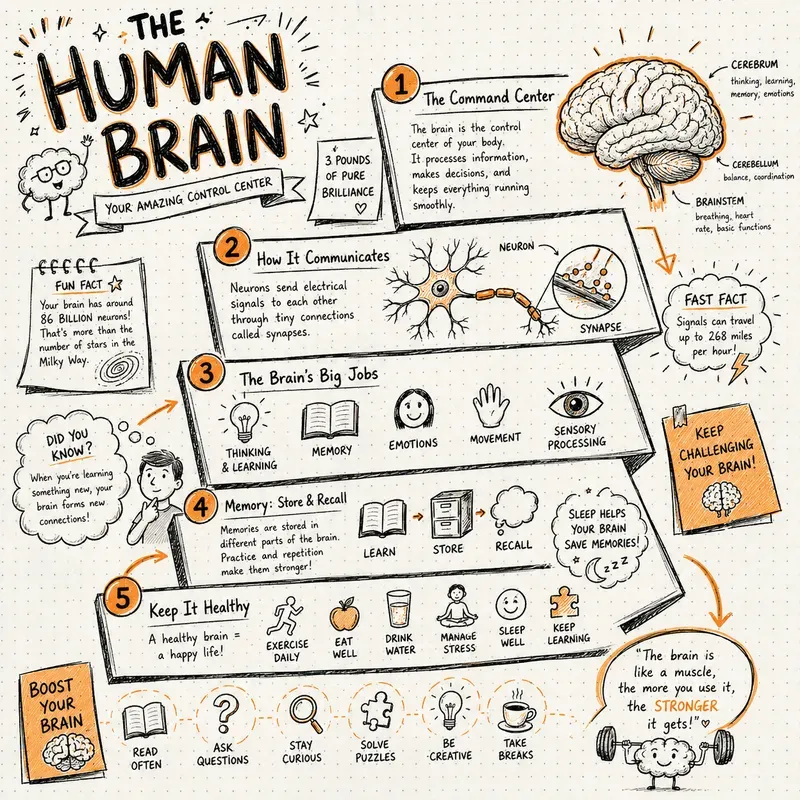 Handdrawn Learning Posters